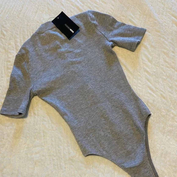 Body suit. Gray. New! - Picture 3 of 5
